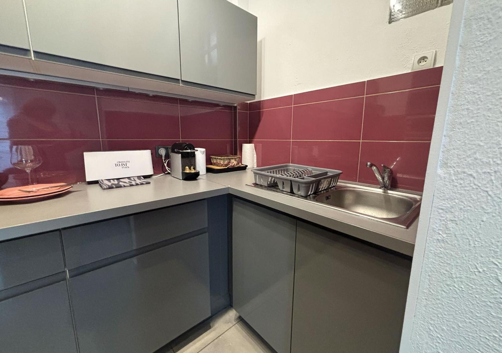 Charming Studio In Nice 2-Min Walk To The Sea Экстерьер фото