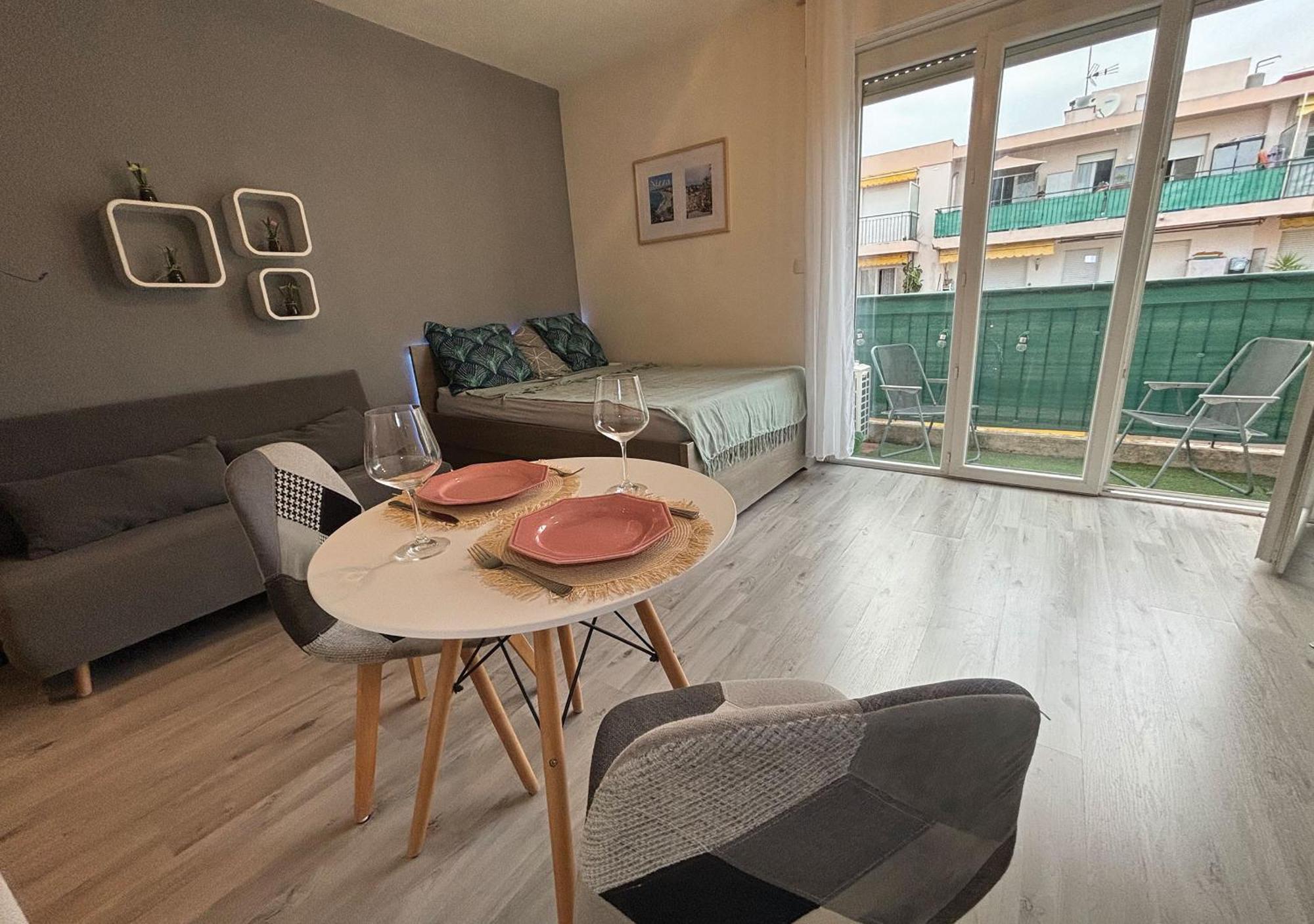 Charming Studio In Nice 2-Min Walk To The Sea Экстерьер фото